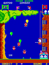 画像ギャラリー No.006のサムネイル画像 / 「アーケードアーカイブス」,シューティングゲーム「プーヤン」が6月13日に配信