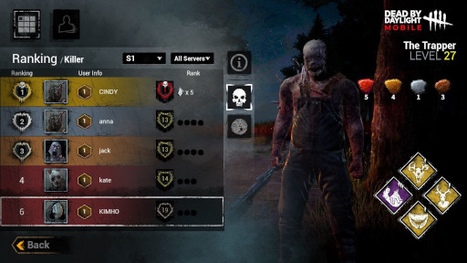 ꡼ No.005Υͥ / Dead by Daylight MobileפιϿդϡϿԤϥȤǼ»ܤƤ륭ڡˤ⻲äǤ