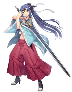 画像ギャラリー No.002のサムネイル画像 / 「英雄伝説 暁の軌跡モバイル」に新選組姿の「ラウラ・S・アルゼイド」が登場