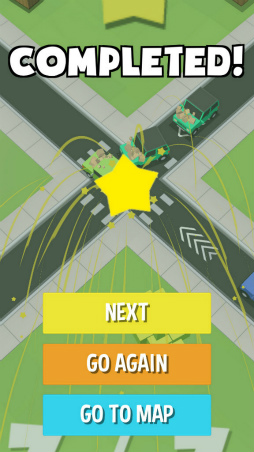 画像ギャラリー No.005のサムネイル画像 / 交差点の平和を交通整理で守れ。Android向けパズル「STAP」を紹介する「(ほぼ)日刊スマホゲーム通信」第2036回