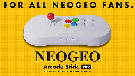 画像(002)NEOGEO miniやPCで使える「NEOGEO Arcade Stick Pro」の発売が決定。NEOGEOの格闘ゲームを収録しTVなどに接続してのプレイも可能