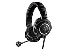 XLR出力対応マイクを備える配信者向けヘッドセット「ATH-M50xSTS」が2