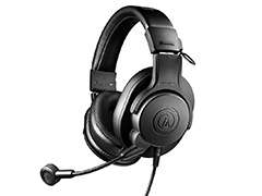 モニターヘッドフォンとプロ向けコンデンサマイクを組み合わせたストリーミングヘッドセット「ATH-M20xSTS」が8月28日発売