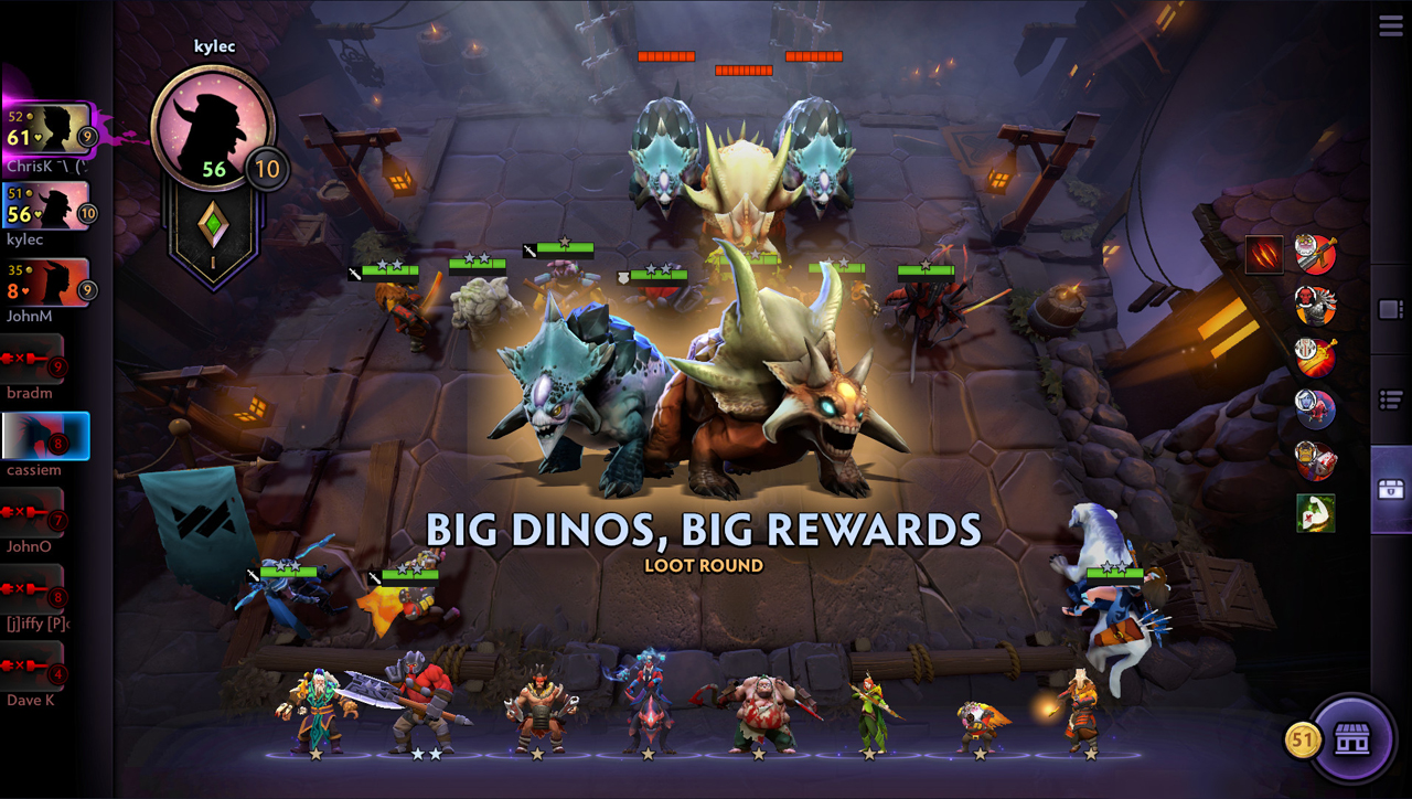 画像集 009 Valve公式 Auto Chess となる Dota Underlords のオープンb版が