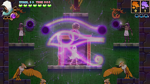 画像ギャラリー No.007のサムネイル画像 / 壁画を剥がしたり修復したりしつつ秘宝を探す。Switch用横スクロール型アクション「ゴッド・オブ・ウォール 魔宮の秘宝」が本日登場