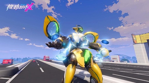 画像ギャラリー No.001のサムネイル画像 / 「機動都市X」,新たなメカ“エレキファントム”が実装に