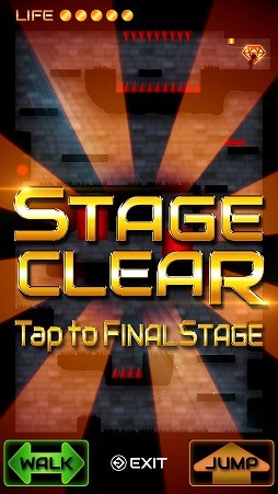 画像ギャラリー No.006のサムネイル画像 / 立ち止まることができない男を操作するAndroid向けアクション「アクション・ウォーカー」を紹介する「(ほぼ)日刊スマホゲーム通信」第2043回