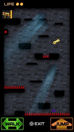 画像ギャラリー No.008のサムネイル画像 / 立ち止まることができない男を操作するAndroid向けアクション「アクション・ウォーカー」を紹介する「(ほぼ)日刊スマホゲーム通信」第2043回