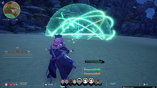 画像ギャラリー No.018のサムネイル画像 / 「ブルプロ」の新クラス“ビートパフォーマー”を先行体験。ギターをかき鳴らしてアンプを響かせる,回復&バフの専門家