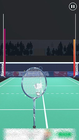 画像ギャラリー No.003のサムネイル画像 / ラケットさばきを存分に楽しめる「バドミントン3D」を紹介する「(ほぼ)日刊スマホゲーム通信」第2044回