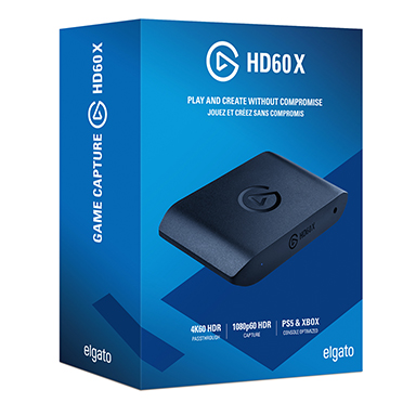 Elgato製ゲーマー向けキャプチャユニット「HD60 X」が発売。4K HDR映像