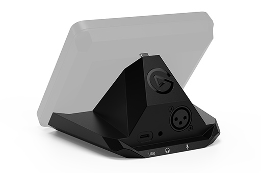 画像ギャラリー No.004のサムネイル画像 / 配信者用キーパッド「Stream Deck+」背面に取り付けるUSBハブとXLRマイクインタフェースが登場