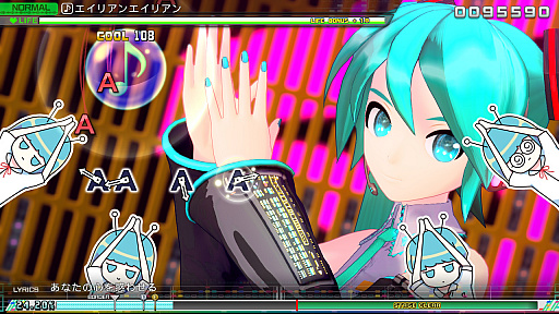 画像ギャラリー No.002のサムネイル画像 / Switch用ソフト「初音ミク Project DIVA MEGA39’s」が本日発売。Joy-Conを使った操作方法でも楽しめる体験版も配信