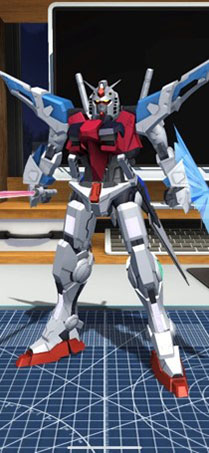 画像(003)ガンプラをモチーフにしたゲーム「ガンダムブレイカー」がスマホアプリ化。今夏の配信に向けて事前登録の受付も開始に