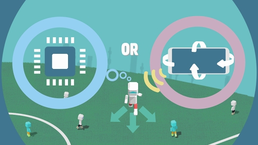 画像ギャラリー No.003のサムネイル画像 / Android向けサッカーゲーム「ゆびキック ロボサッカー」の配信がスタート