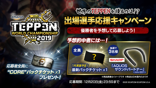 ���������꡼ No.005�Υ���ͥ������ / ��TEPPEN WORLD CHAMPIONSHIP 2019�ס��������������÷����٥�Ȥ����ŷ���