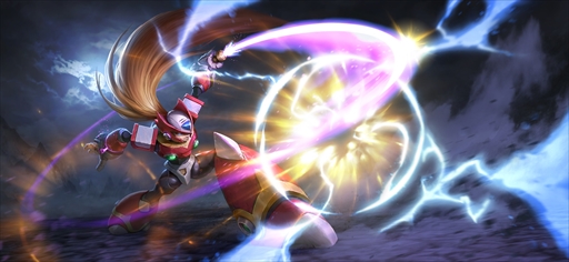 画像ギャラリー No.005のサムネイル画像 / 「TEPPEN」に新カードセット「Haunted by Memories」が登場。「ロックマンX」シリーズより「ゼロ」も参戦