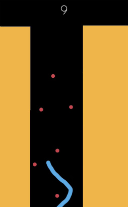 画像ギャラリー No.001のサムネイル画像 / 違う色に触れるな! スマホ向けアクション「Snake VS. Colors」を紹介する「(ほぼ)日刊スマホゲーム通信」第2052回