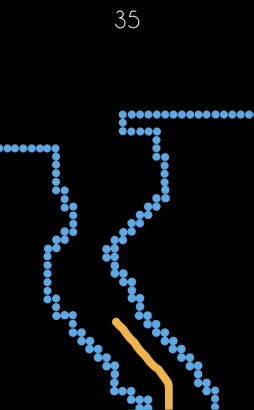 画像ギャラリー No.002のサムネイル画像 / 違う色に触れるな! スマホ向けアクション「Snake VS. Colors」を紹介する「(ほぼ)日刊スマホゲーム通信」第2052回