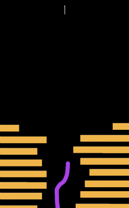 画像ギャラリー No.003のサムネイル画像 / 違う色に触れるな! スマホ向けアクション「Snake VS. Colors」を紹介する「(ほぼ)日刊スマホゲーム通信」第2052回