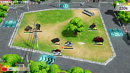 画像ギャラリー No.004のサムネイル画像 / Switch用DL専用ソフト「BATTLE&CRASH」が本日配信開始。次々に出現する車を破壊しながら生き残るカーバトルアクション