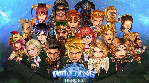 画像ギャラリー No.006のサムネイル画像 / 偉人たちと共に冒険するSLG「アミュージングヒーローズ」の事前登録がスタート