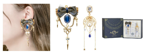 画像ギャラリー No.007のサムネイル画像 / 「魔法使いの約束」が女性向けファッションブランド「mayla classic」とコラボ。本日18時よりアクセサリーを受注開始