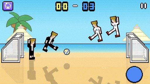 ぴょんぴょん跳びはねゴールへシュート サッカー風ミニゲーム Holy Shoot を紹介する ほぼ 日刊スマホゲーム通信 第60回