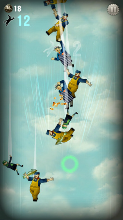 画像ギャラリー No.002のサムネイル画像 / 落ちていく彼らは何味? スマホ向けアクション「Sticky Bodies」を紹介する「(ほぼ)日刊スマホゲーム通信」第2076回