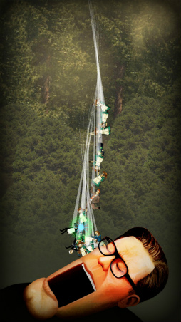 画像ギャラリー No.007のサムネイル画像 / 落ちていく彼らは何味? スマホ向けアクション「Sticky Bodies」を紹介する「(ほぼ)日刊スマホゲーム通信」第2076回