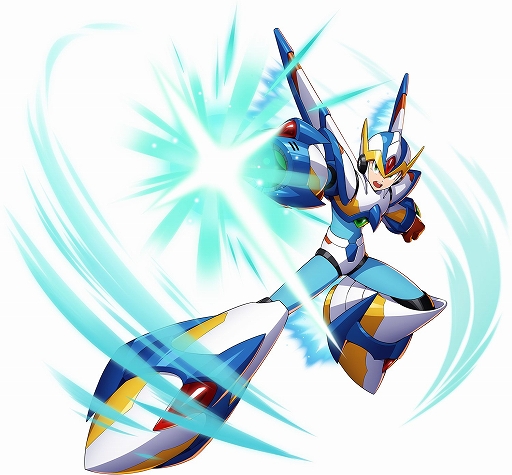 画像ギャラリー No.003のサムネイル画像 / 「ロックマンX DiVE」に新プレイアブルキャラ“X ファルコンアーマー”登場