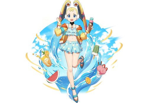 ロックマンx Dive に水着姿のパレットが登場 最大で80連無料 ロックマンx Dive に水着姿のパレットが登場 最大で80連無料