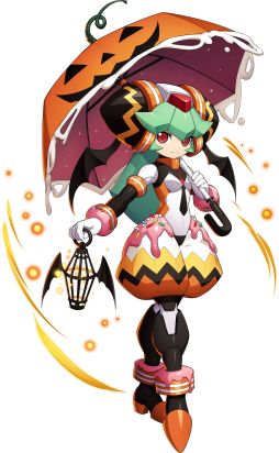 画像ギャラリー No.002のサムネイル画像 / 「ロックマンX DiVE」で毎日1回無料10連カプセルが11月3日から開催。ハロウィン仕様のキャラが登場