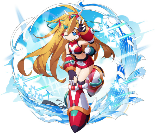 画像ギャラリー No.007のサムネイル画像 / 「ロックマンX DiVE」,Sクラスキャラ“緋天装甲のシエル”が新登場