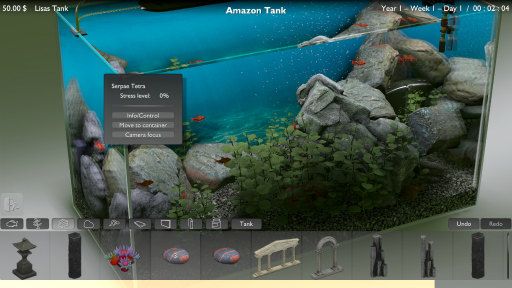 アクアリスト生唾ものの水槽シミュレータ Biotope のアーリーアクセス版が Steamで配信開始