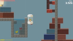 画像ギャラリー No.003のサムネイル画像 / Switch向けアクションパズル「ハシビロコウとメジェド」が7月25日に配信