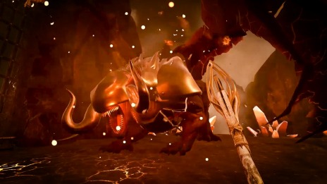 画像ギャラリー No.007のサムネイル画像 / 「シタデル:永炎の魔法と古の城塞」のHow to動画「過酷な魔法世界でサバイバル!? 発展編」が公開。黒田瑞貴さんがマルチプレイでドラゴンに挑戦