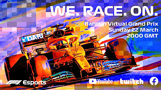 画像ギャラリー No.001のサムネイル画像 / 延期されたF1レースに代わって,「F1 2019」を使った公式バーチャルイベントの開催が明らかに