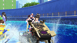 画像ギャラリー No.006のサムネイル画像 / 「神田川 JET GIRLS」,ストーリーモードの冒頭に流れるプロローグムービーが公開。ゲームオリジナルキャラの紅衣&真谷も登場