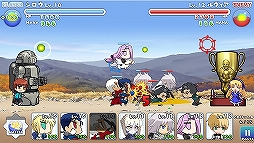 画像ギャラリー No.009のサムネイル画像 / セイバーやライダーがみんな二頭身に! 可愛いサーヴァントがひしめきあう「カプセルさーばんと」で,お手軽にタワーディフェンスを楽しもう