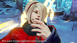 画像ギャラリー No.007のサムネイル画像 / 対戦格闘「THE KING OF FIGHTERS XV」,アッシュ・クリムゾンのキャラトレイラーが公開。今作でKOF歴代主人公が集結へ