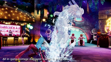 画像集#004のサムネイル/「THE KING OF FIGHTERS XV」氷を操る美少女“クーラ・ダイアモンド”のキャラクタートレイラーが公開に。クローネン達と新チームを結成