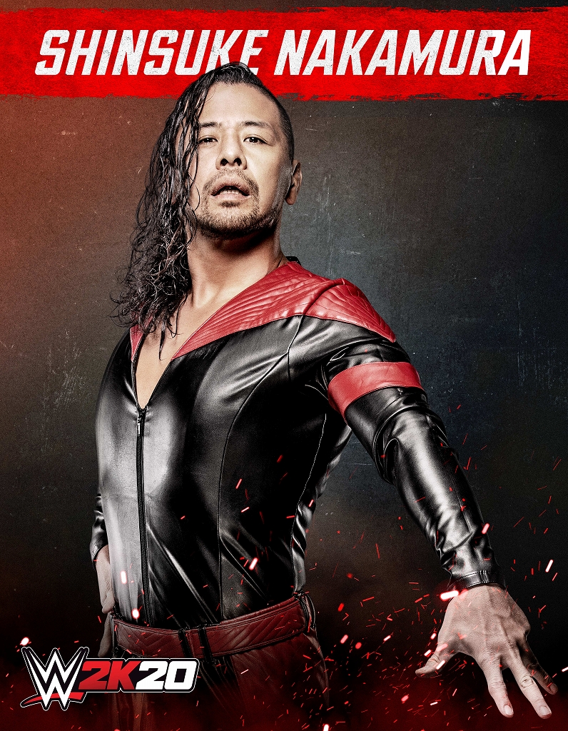 画像集 001 Wwe 2k 日本人スーパースターの中邑真輔選手とasuka選手