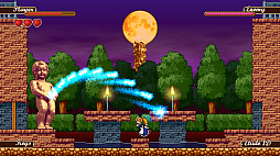 画像ギャラリー No.002のサムネイル画像 / 「メイドさんを右にミ☆」のSwitch版が本日配信開始。メイドさんが鉄球を手にトラップを乗り越える2Dアクション