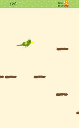 画像ギャラリー No.005のサムネイル画像 / タップで小鳥を飛ばす。スマホ向けアクション「Tap Bird Jump」を紹介する「(ほぼ)日刊スマホゲーム通信」第2080回