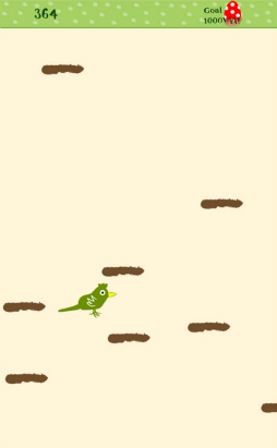 画像ギャラリー No.006のサムネイル画像 / タップで小鳥を飛ばす。スマホ向けアクション「Tap Bird Jump」を紹介する「(ほぼ)日刊スマホゲーム通信」第2080回