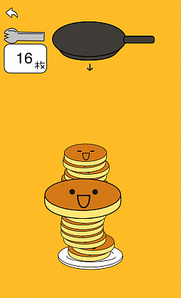 画像ギャラリー No.008のサムネイル画像 / 焼きたてフカフカを積み上げよう。スマホ向けアクション「パンケーキタワー」を紹介する「(ほぼ)日刊スマホゲーム通信」第2081回