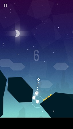 画像ギャラリー No.009のサムネイル画像 / ボールを弾き続けてコースを進もう。アクションゲーム「Dash Valley」を紹介する「(ほぼ)日刊スマホゲーム通信」第2084回