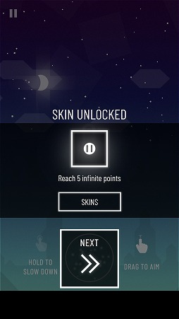 画像ギャラリー No.011のサムネイル画像 / ボールを弾き続けてコースを進もう。アクションゲーム「Dash Valley」を紹介する「(ほぼ)日刊スマホゲーム通信」第2084回