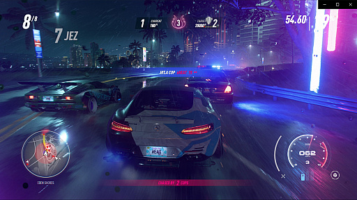 Gamescom シリーズ最新作 Need For Speed Heat プレイレポート 昼は通常のレースを 夜は警察とカーチェイスを繰り広げよう